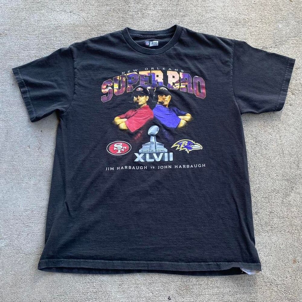 2013 Super Bowl XLVII Harbaugh Bros Shirt